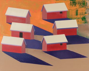 SHELTERS, HUTS 1, 24 x 30 in.