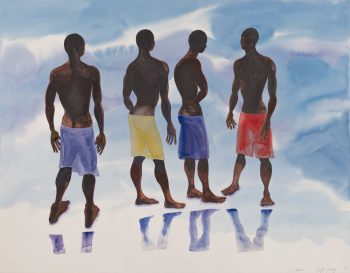 BAHIA, QUARTET REFLECTION 30 x 39 in.