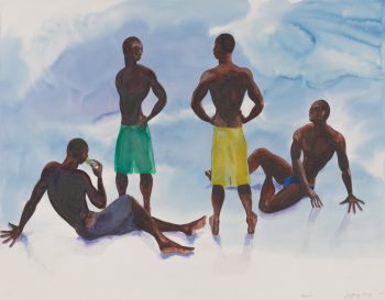 BAHIA, QUARTET 30 x 39 in.