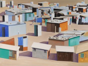 SHELTERS, MESO AMERICA, 36 x 48 in.