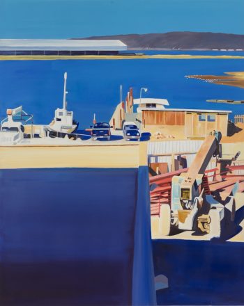BLUE WINDOW, 60 x 48 in.