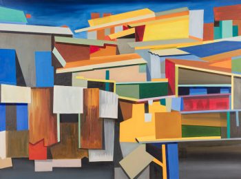 SHELTERS, HOUSEBOATS, 36 x 48 in.