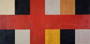 CHACO 1, oil on canvas, 36 x 72 in.
