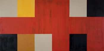 CHACO 2, oil on canvas, 36 x 72 in.