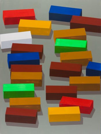 CARGO CONTAINERS 5, 24 x 18 in.