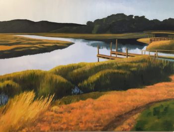 LAS GALLINAS CREEK, 36 x 48 in.