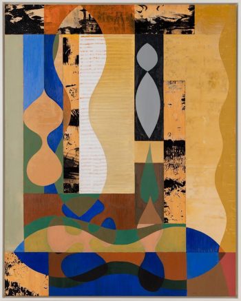 NUMBER 17, HARLEQUIN, 38 x 25 in.