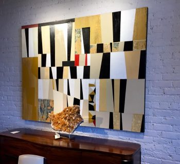 KOKO 6, oil on canvas, 60 x 80 in. installation