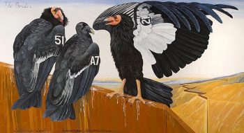 THE BORDER, 60 x 112 in.