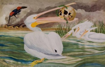 BLOODY ISLAND, 39 x 60 in.