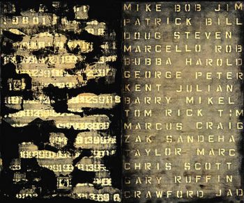 CHRONOLOGY 4, 30 x 36 in.