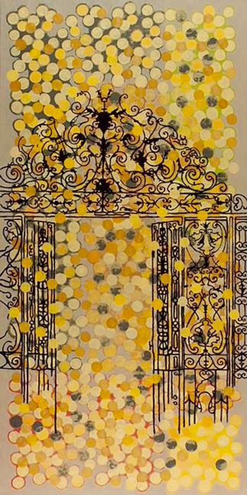 FIREFLY GATE, 72 x 36 in.