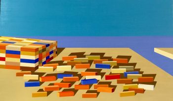 CARGO DOCK, 36 x54 in.