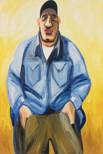 MAN WITH POCKETS, 60 x 40 in.