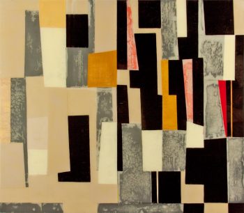 MODERNE 2 oil on canvas, 42 x 48 in.