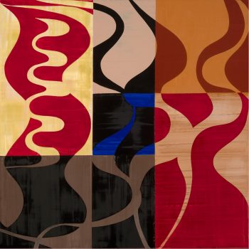 TAPROOTS 1, 48 x 48 in.