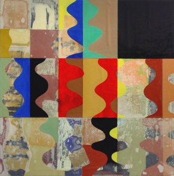 WOBBLE, 36 x 36 in.
