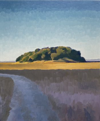 MARSH ISLAND, oil on canvas, 36 x 24 in.