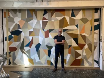 MURAL (Met Life), oil on canvas, 132 x 168 in.