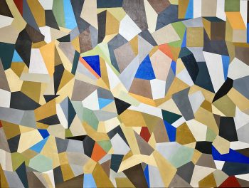 MOSAIC 7, oil on panel, 59 x 80 in.