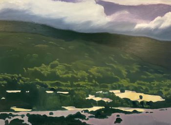 SAN ANDREAS, oil on canvas, 48 x 65 in.