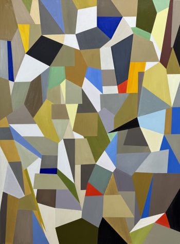 MOSAIC 6, oil on canvas, 48 x 36 in.